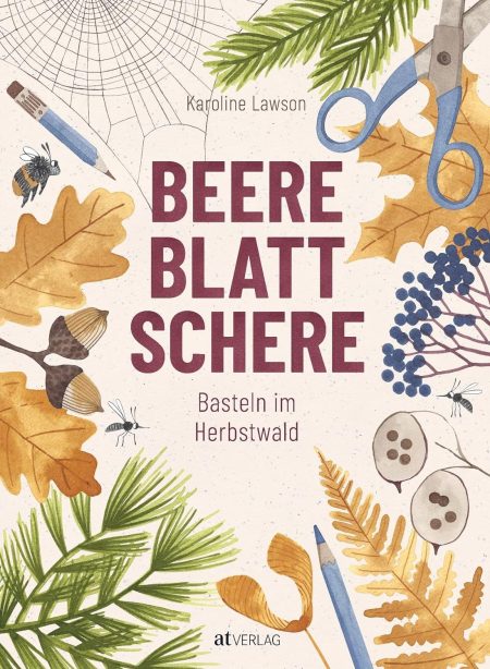 Beere Blatt Schere