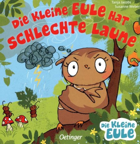 Die kleine Eule hat schlechte Laune