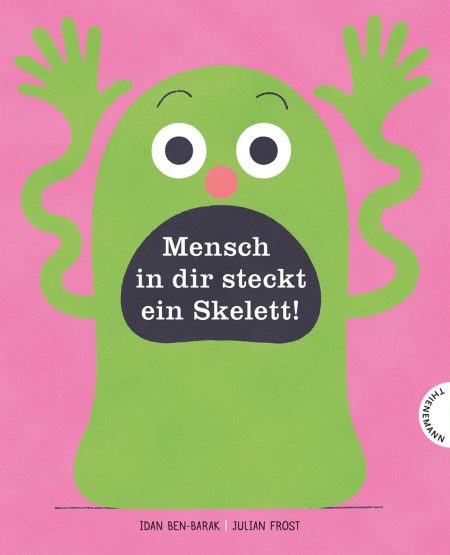 Mensch in dir steckt ein Skelett