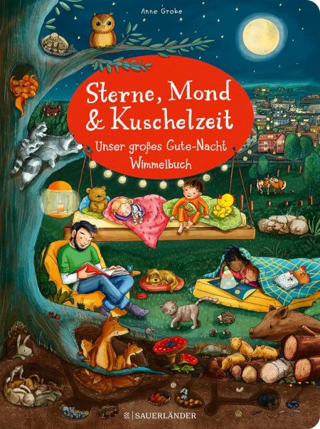 Sterne Mond und Kuschelzeit