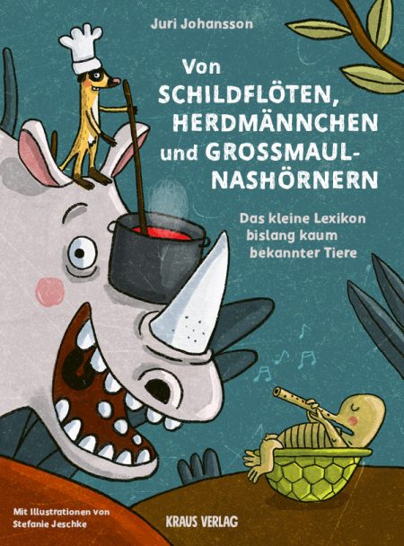 Von Schildflöten Herdmännchen und Großmaulnashörnern